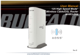 Buffalo Technology Network Router WHR3-G54 User manual