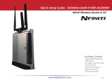 Buffalo Tech AirStation NFiniti Draft-N WZR-AG300NH User manual