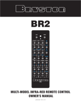 Bryston Universal Remote BR2 User manual