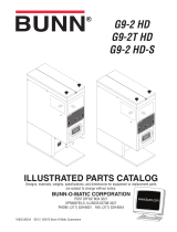 Bunn G9-2T HD User manual
