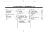 Buick Regal 2011 User manual