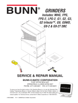 Bunn G9 User manual