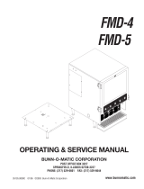 Bunn FMD-4 User manual