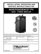 Burnham Independence PV User manual
