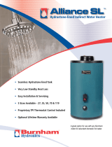 Burnham Water Heater AL119SL User manual