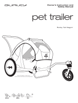 Burley Pet Trailer User manual