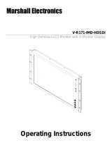 Marshall electronic V-R171-IMD-HDSDI User manual