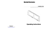 Marshall Electronics Car Video System V-R902DP-AFHD User manual