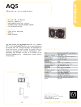 Martin Audio Portable Speaker AQ5 User manual