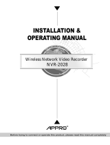 Maxtor DVR NVR-2028 User manual