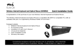 Micro Innovations KB985W User manual
