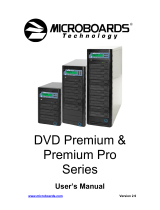 MicroBoards Technology CopyWriter Pro CD DVD Tower Duplicator User manual