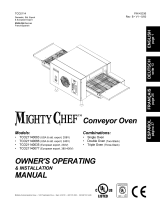 Middleby Cooking Systems Group TCO21140035 User manual