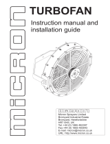 Micron Sprayers Fan Turbofan User manual
