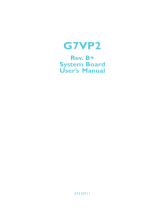 Microsoft Computer Hardware G7VP2 User manual