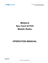 Midland Radio Portable Radio P25 User manual