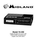 Midland 74-200 User manual