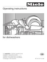 Miele Dishwasher 05 714 400 User manual