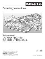 Miele DG 4064 User manual