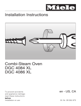 Miele Oven DGC 4084 XL User manual