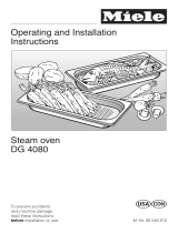 Miele Oven DG4080 User manual