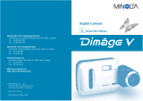 Minolta Digital Camera Dimage V User manual