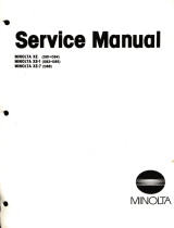 Minolta XE-1 User manual