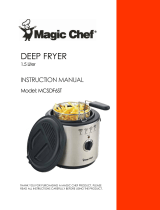 Magic Chef Fryer MCSDF6ST User manual