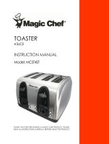 Magic Chef Toaster MCST4ST User manual