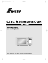 Magic Chef Microwave Oven MCD760W User manual