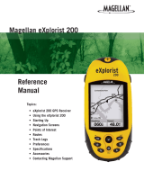 Magellan 200 User manual