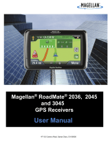 Magellan 2036 User manual