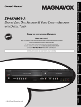 Magnavox DVD VCR Combo 1VMN26713A User manual