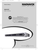 Magnavox MDV455 - Dvd-video Player User manual