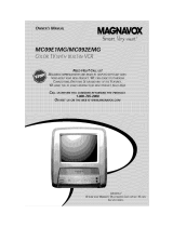 Magnavox TV VCR Combo MC09E1MG User manual