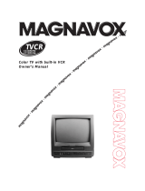 Magnavox TV VCR Combo TVCRCC13B1MG User manual