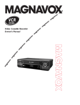 Magnavox VR602BMG User manual