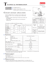 Makita CRT Television CC300D (CC01*1) User manual