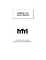 Marathon Computer Computer Monitor V3.5 User manual