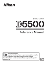Nikon D5500 User manual