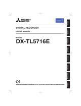 Mitsubishi Electric DX-TL5716E User manual