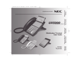 Nikon Telephone UX5000 User manual