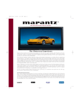 Marantz Flat Panel Television PD4250D User manual