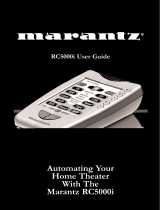 Marantz Home Theater System RC5000i User manual