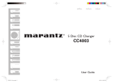 Marantz CD Player CC4003 User manual