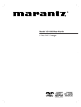Marantz DVD Player VC4400 User manual