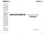 Marantz Stereo Amplifier MM8003 User manual