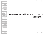 Marantz SR7005 User manual