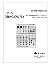 Nilfisk-ALTO Musical Instrument PM-6 DRAGONFLY User manual