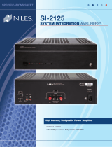 Niles Audio Home Theater System FG01055 User manual